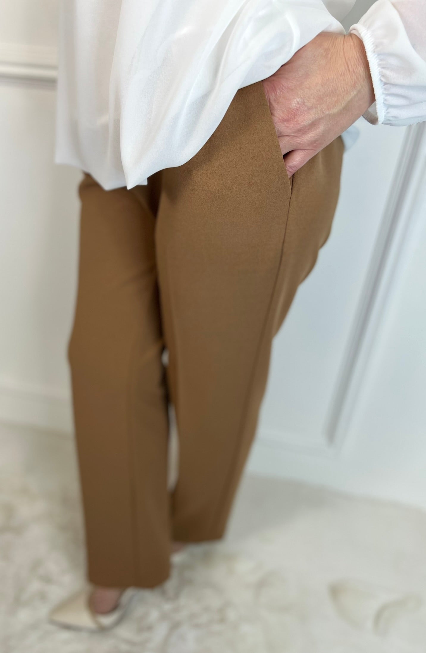 Pantalone DIANA biscotto