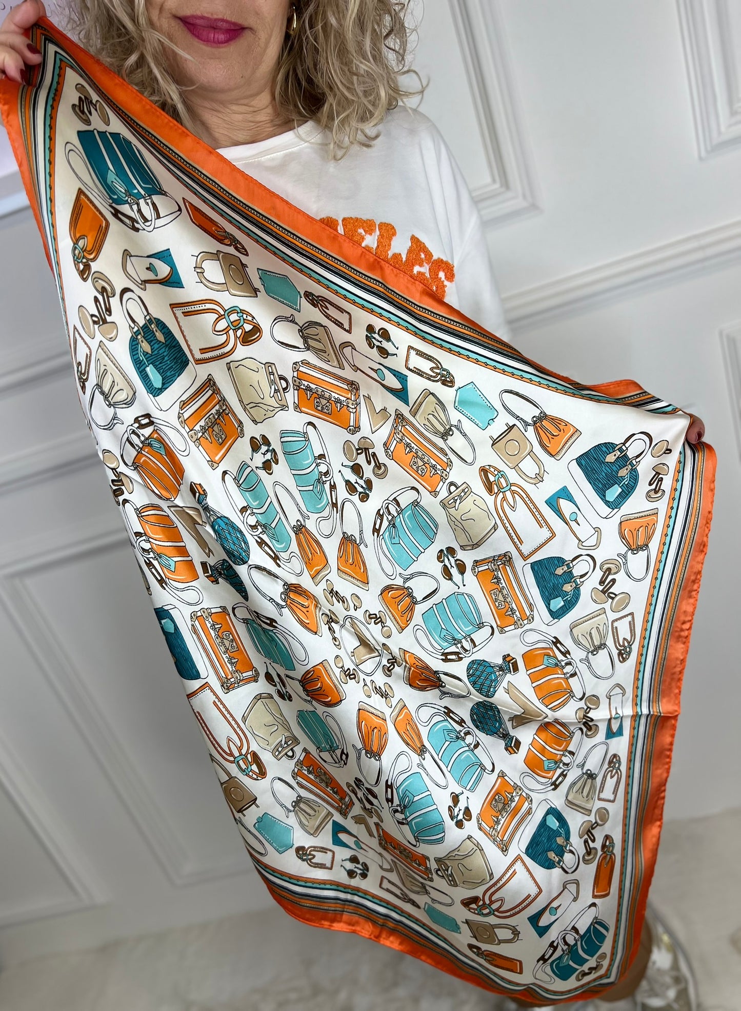 Foulard BAGS arancio