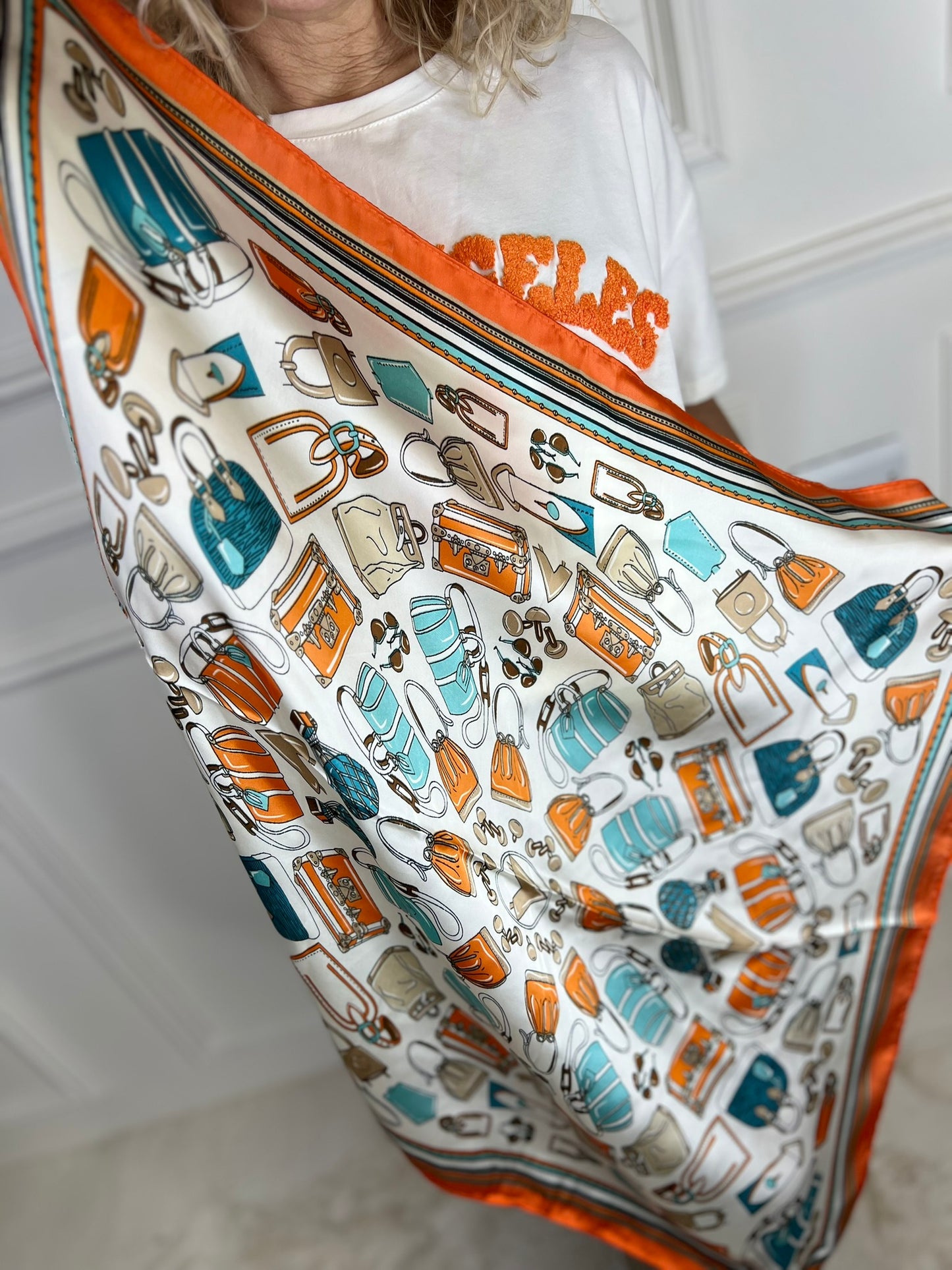 Foulard BAGS arancio
