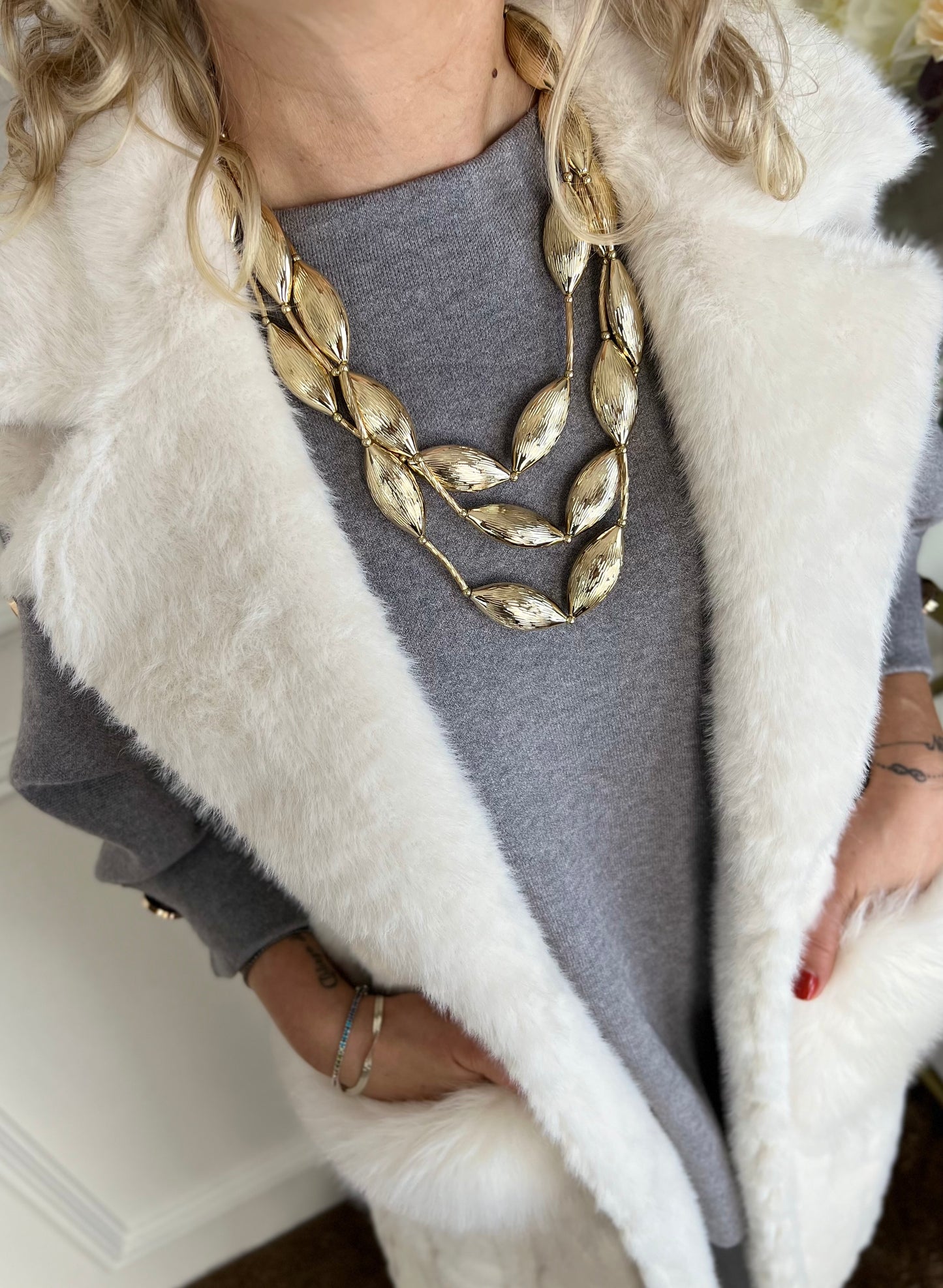 Collana PEPITE oro