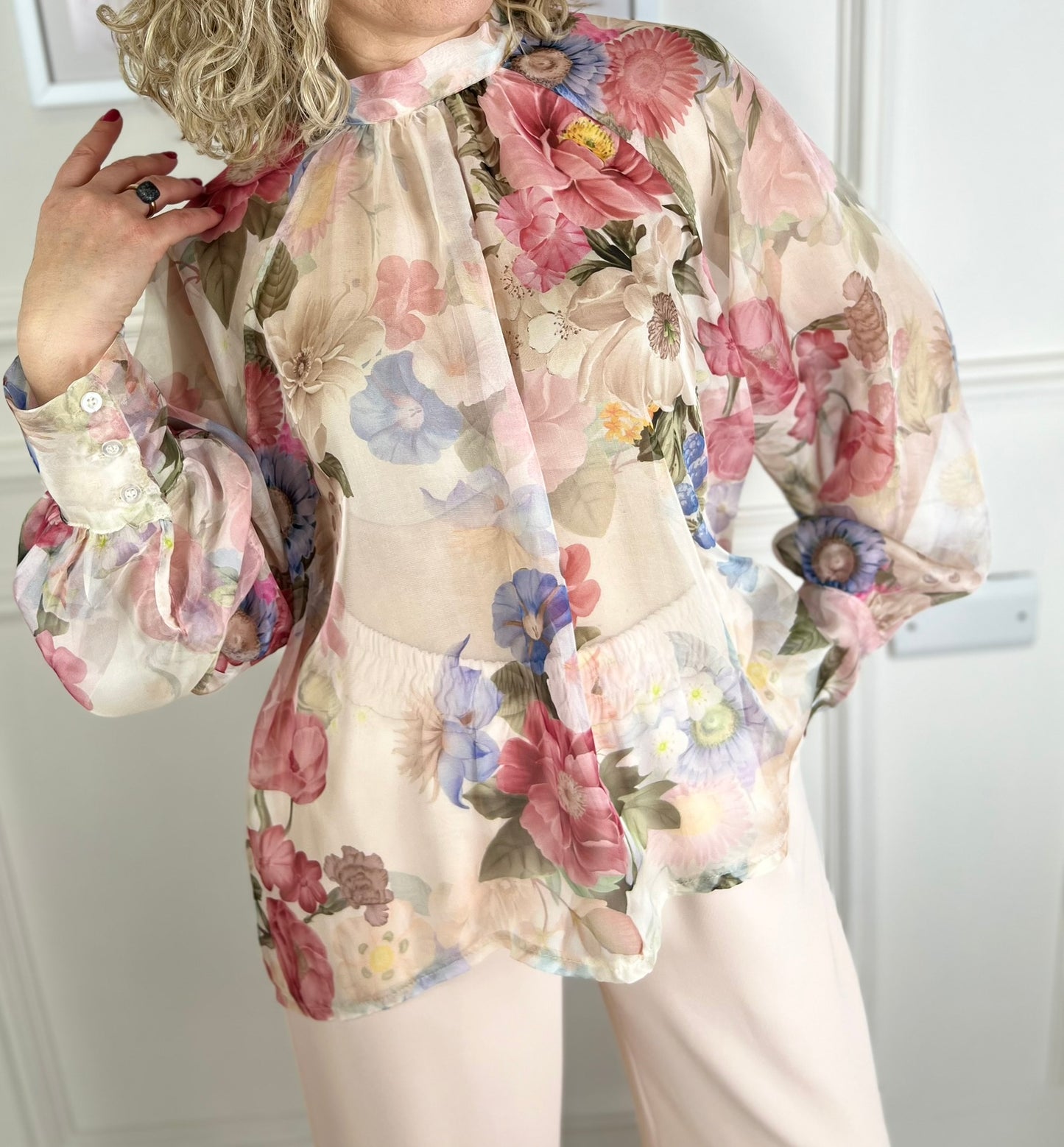 Camicia Blusa VERONICA bianco