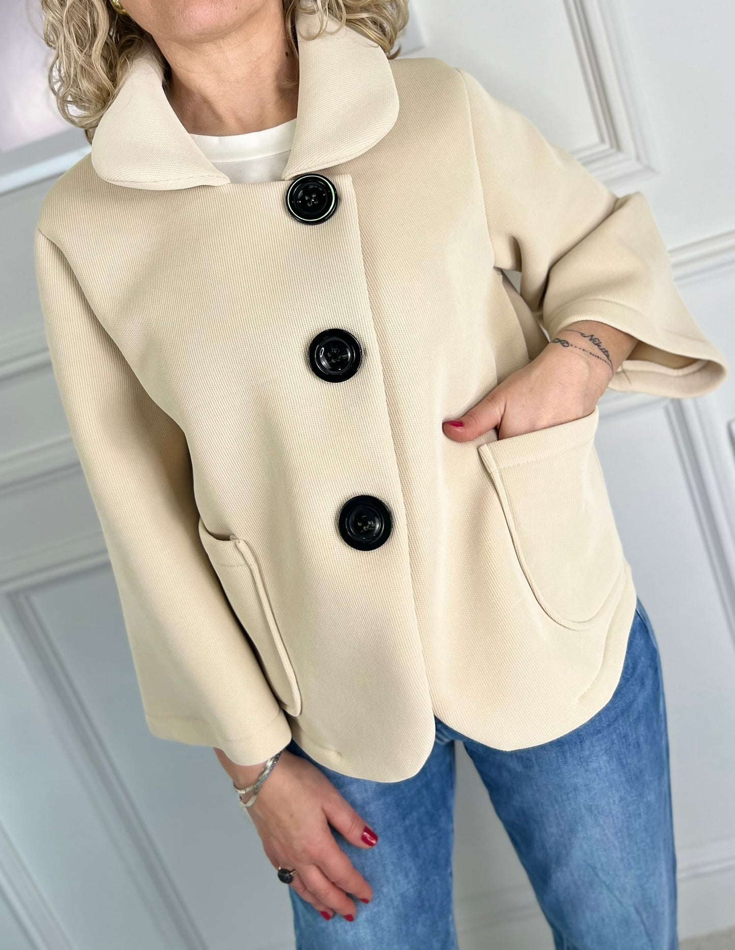 Giacca INDIA Beige