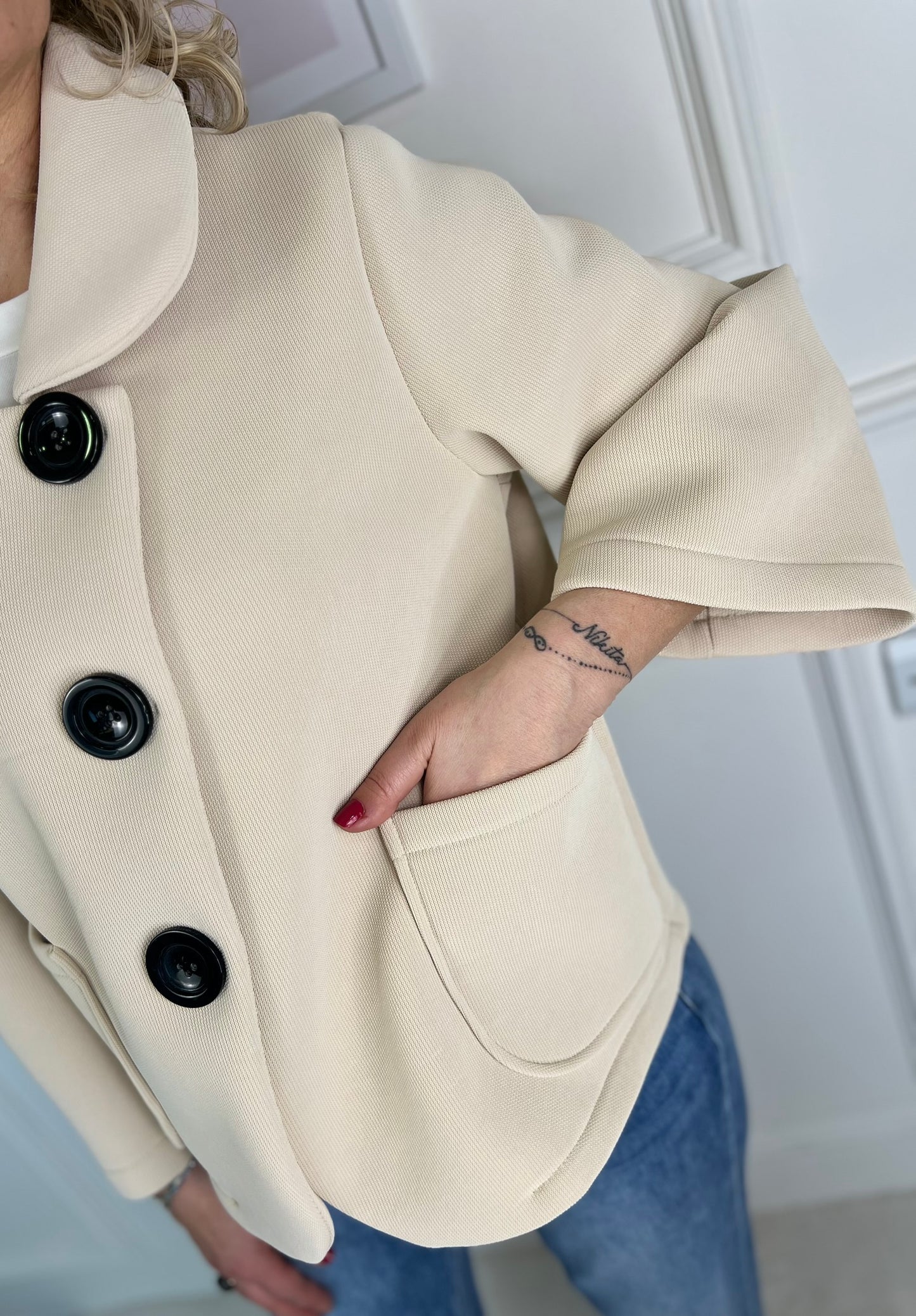 Giacca INDIA Beige