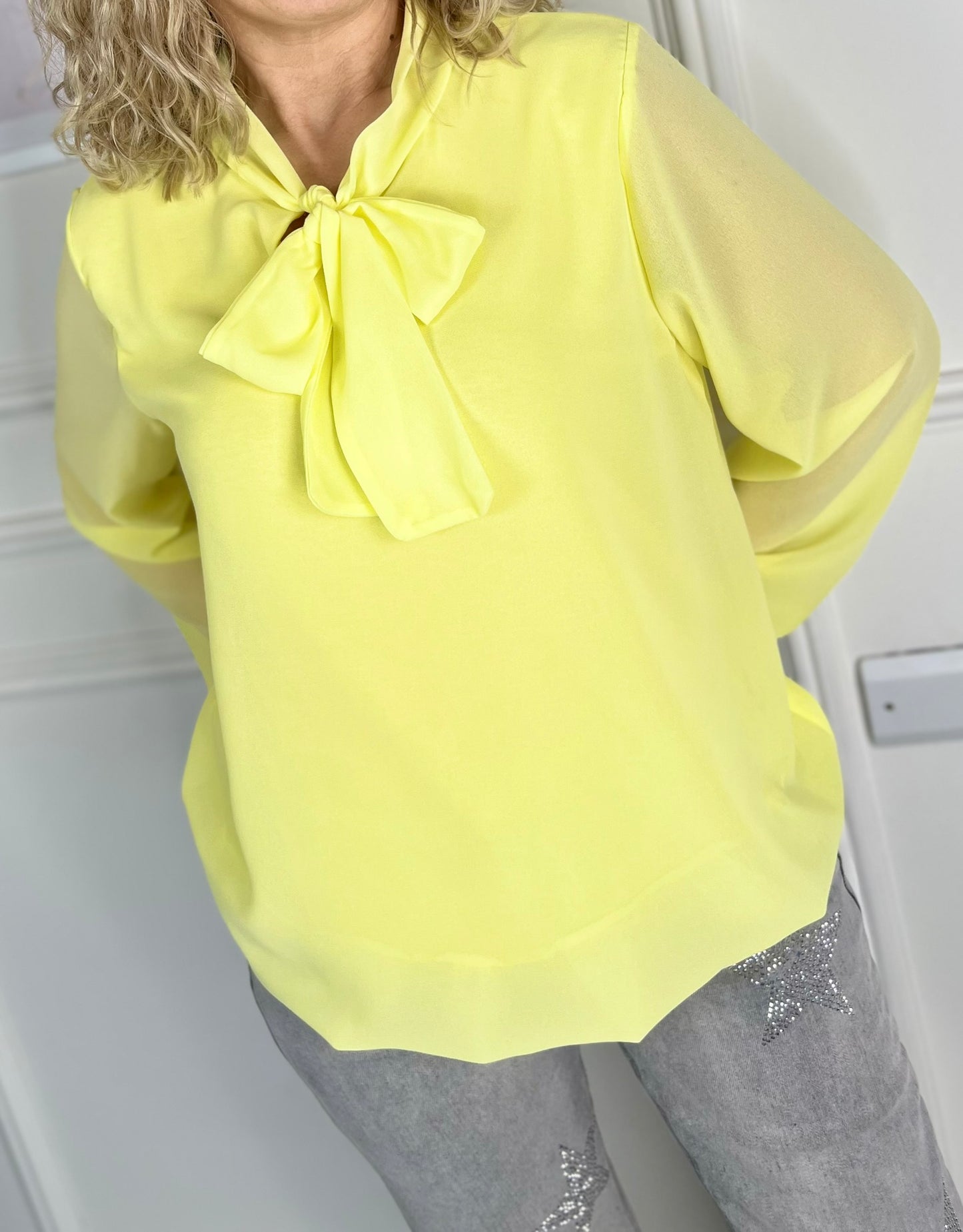 Camicia LUCILLA giallo