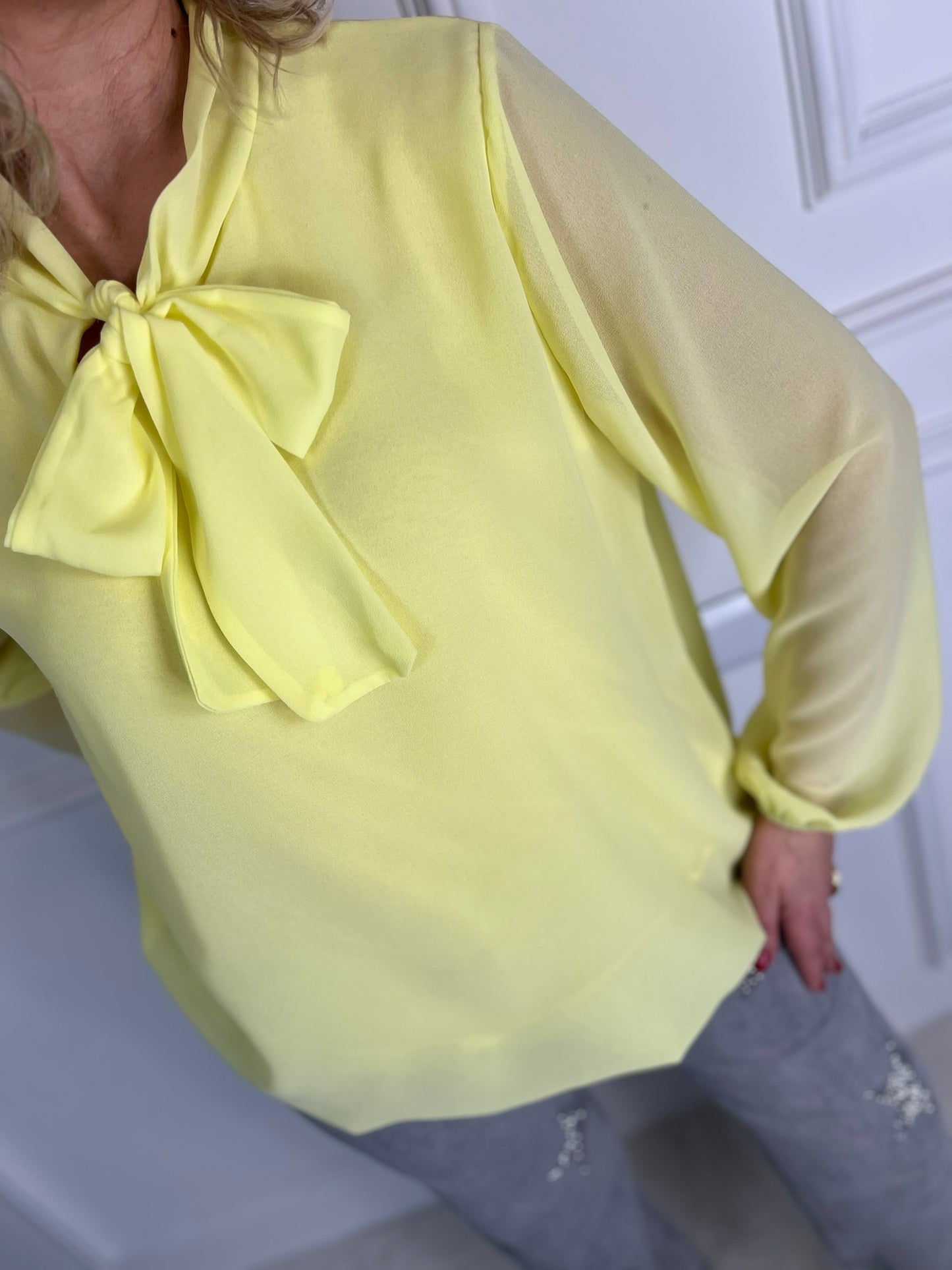 Camicia LUCILLA giallo