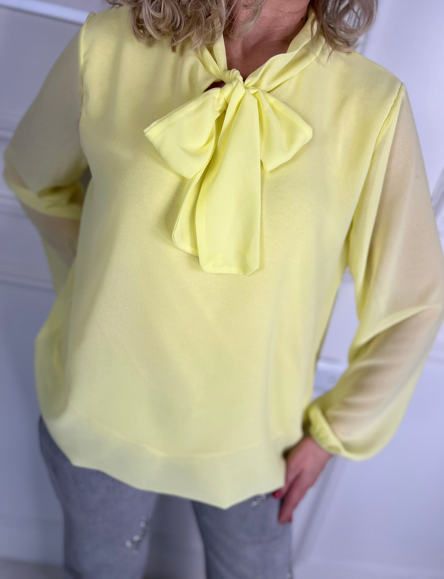Camicia LUCILLA giallo
