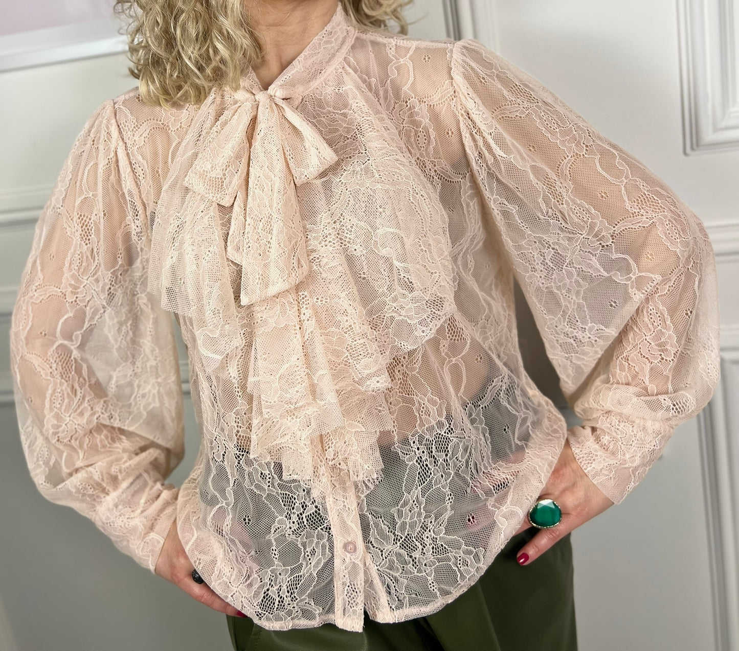 Camicia YVONNE Rosa nude