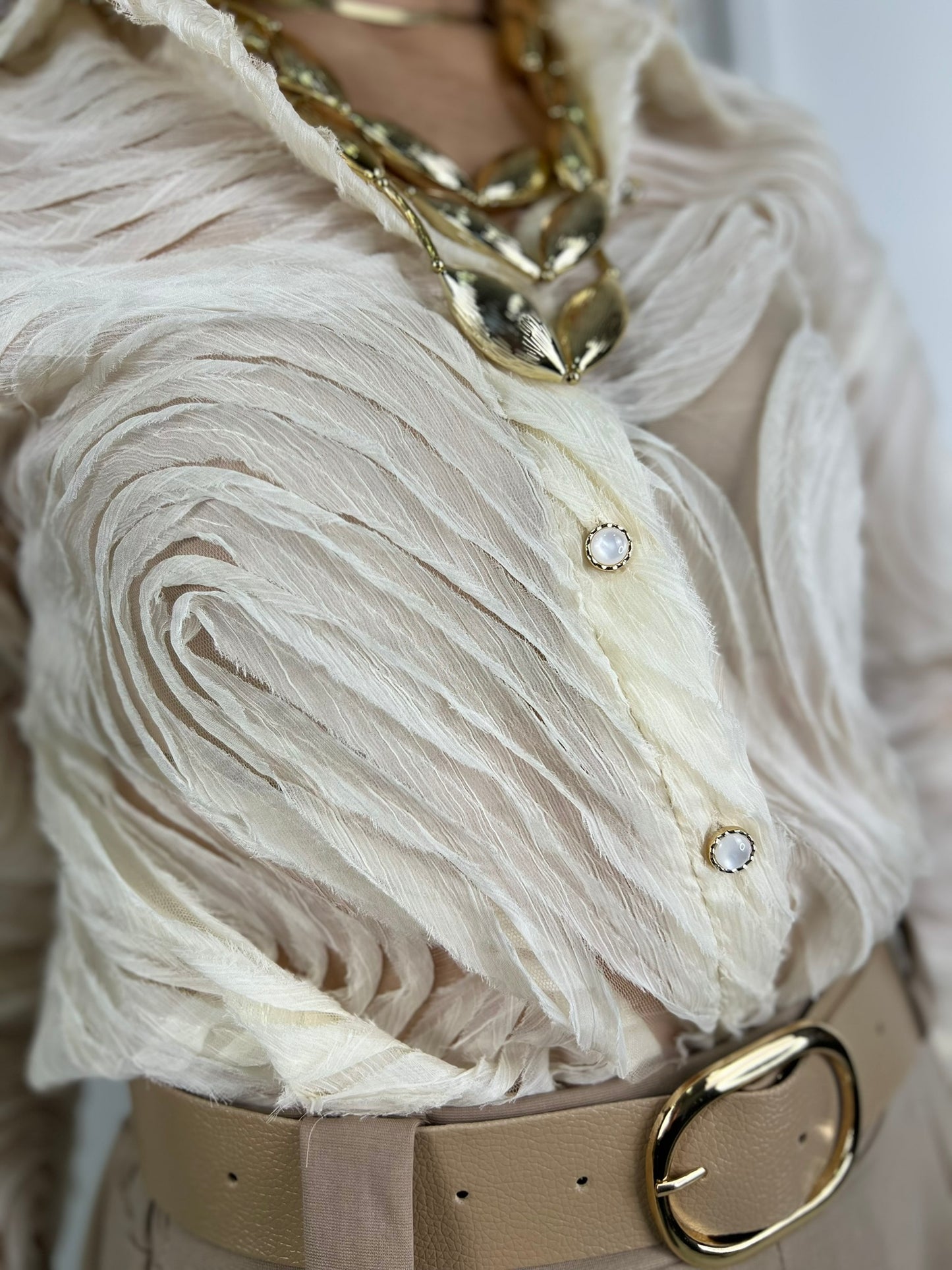 Camicia AMBRA Avorio