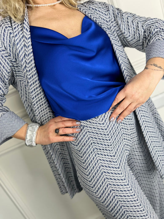 Completo OTTAVIA azzurro polvere