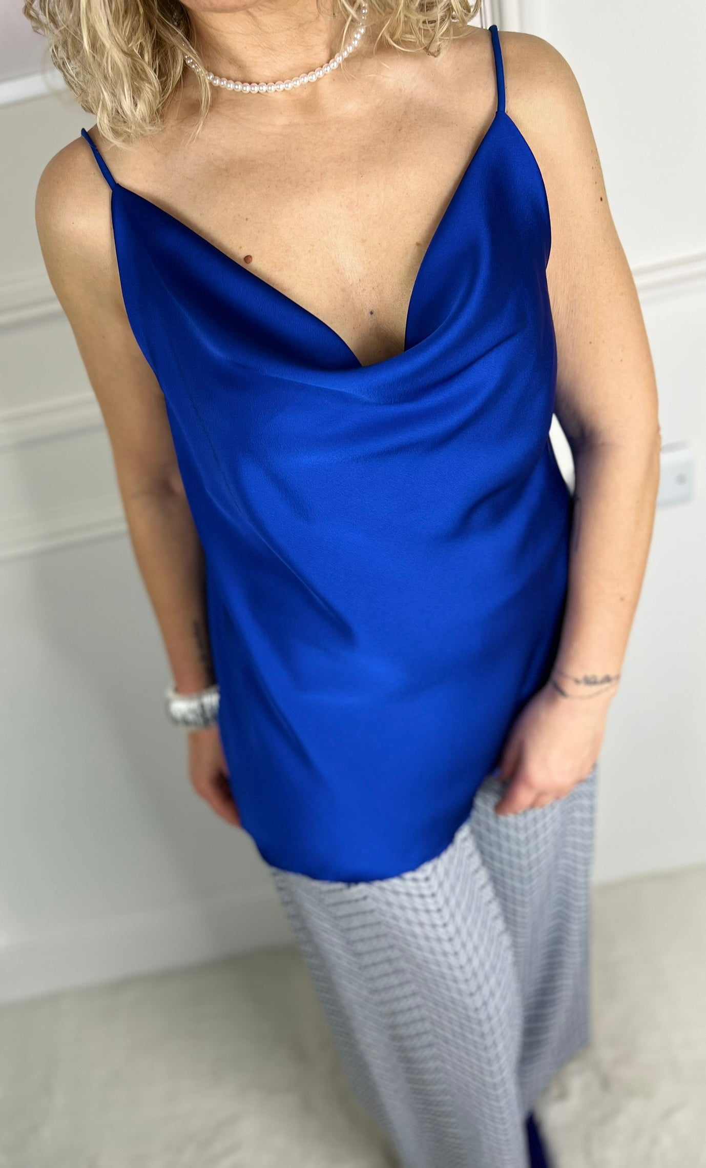 Top EVA bluette