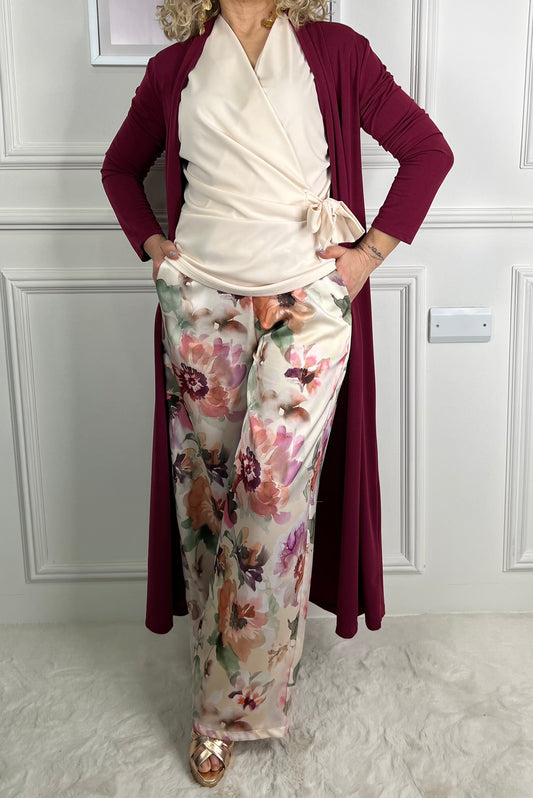 Cardigan OLIMPIA Rosso amarena