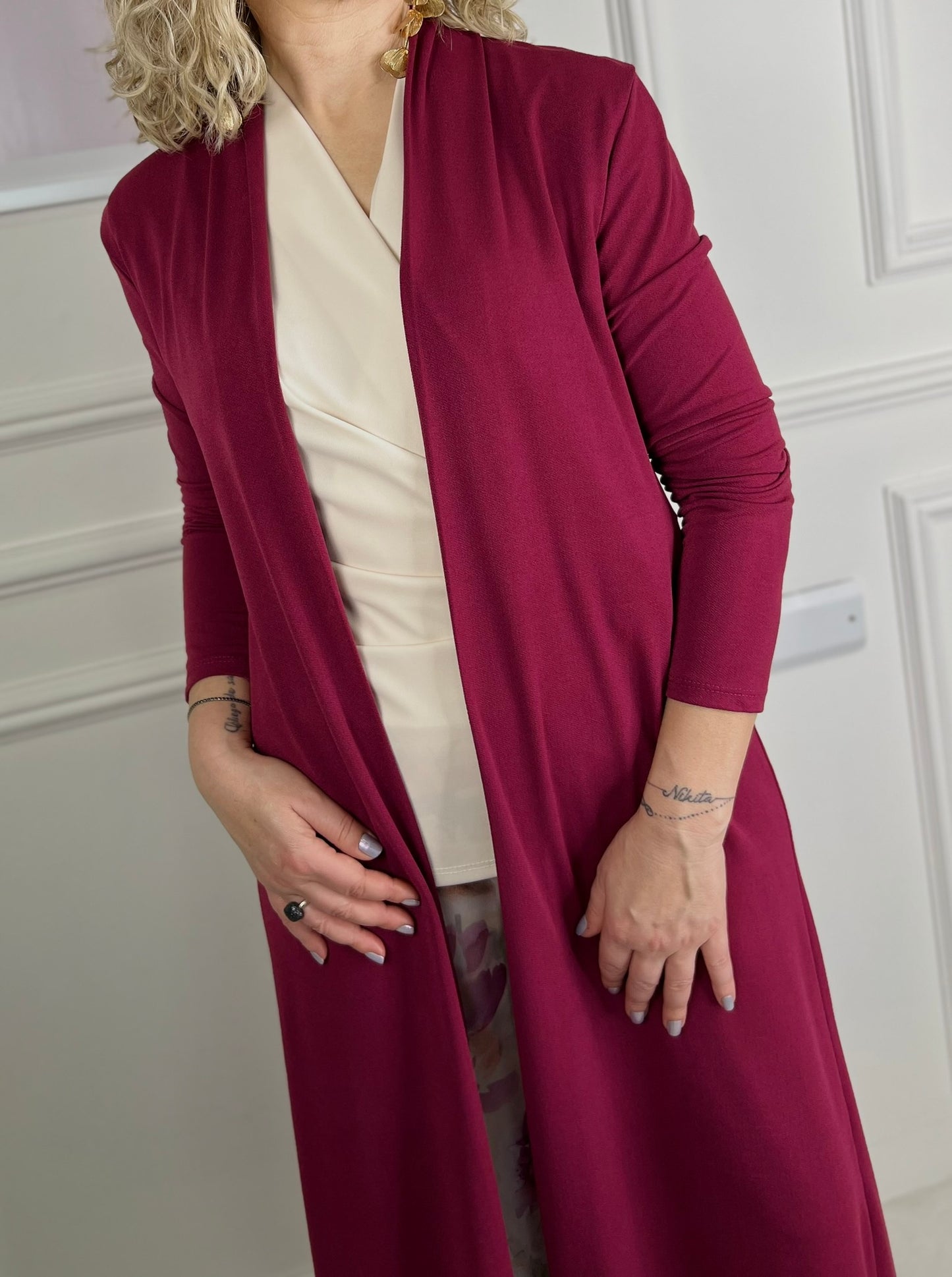 Cardigan OLIMPIA Rosso amarena