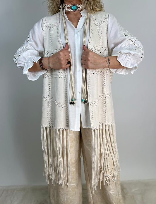 Gilet JESSIE avorio