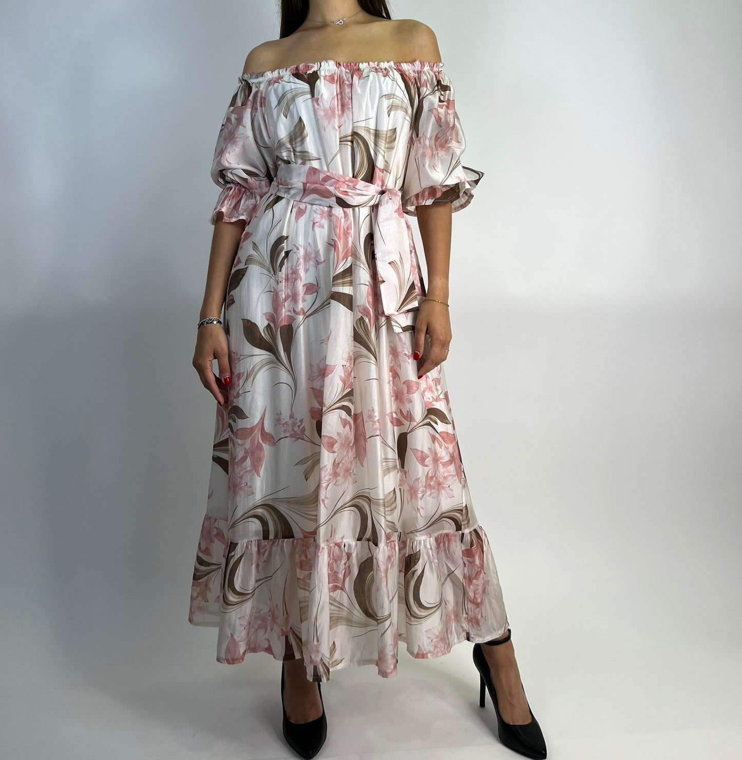 Abito ISABELLA rosa pastello