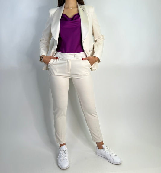 Tailleur VIRNA avorio