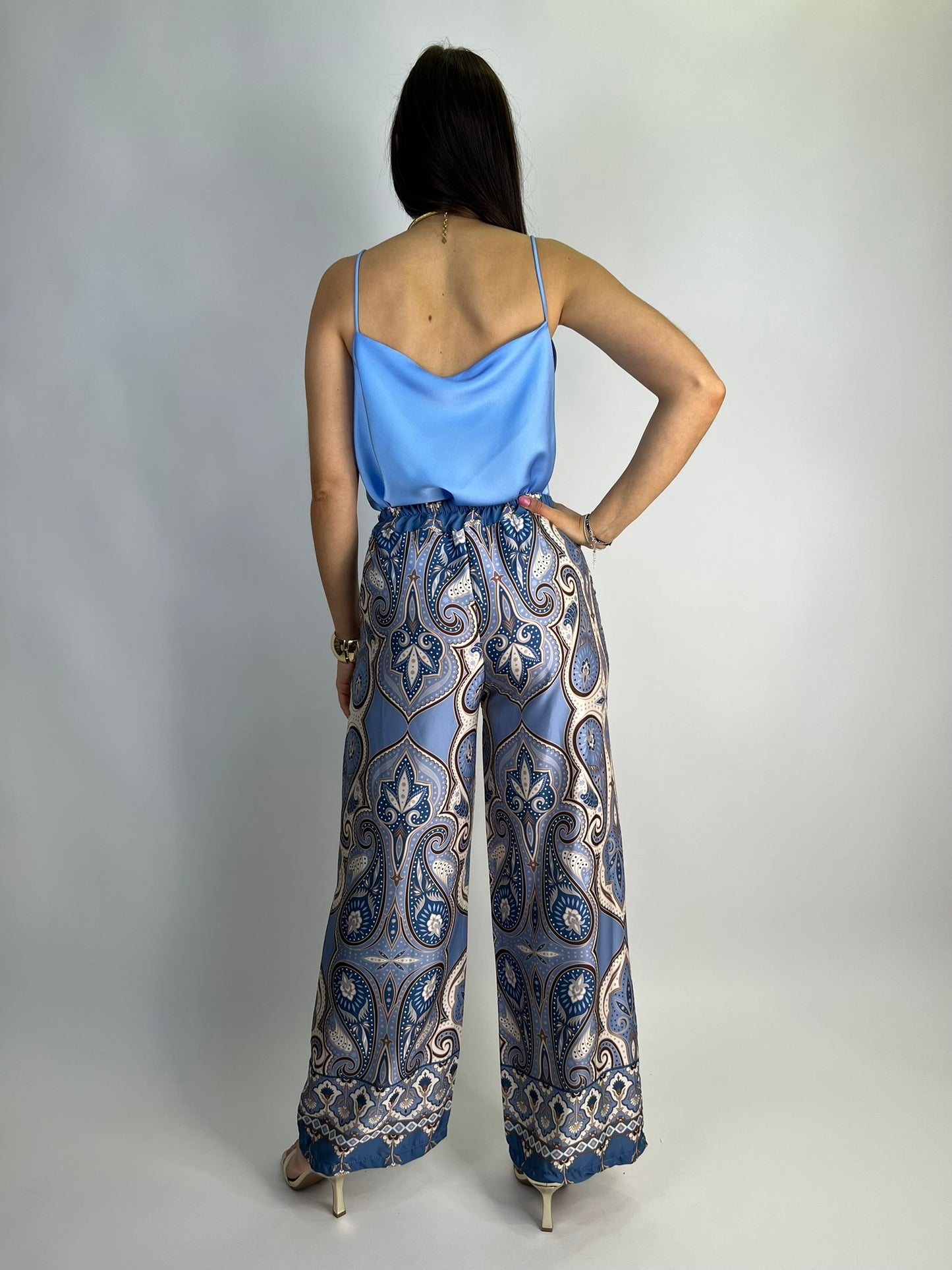 Pantalone GUENDA celeste