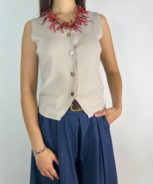Gilet ROSANNA sabbia