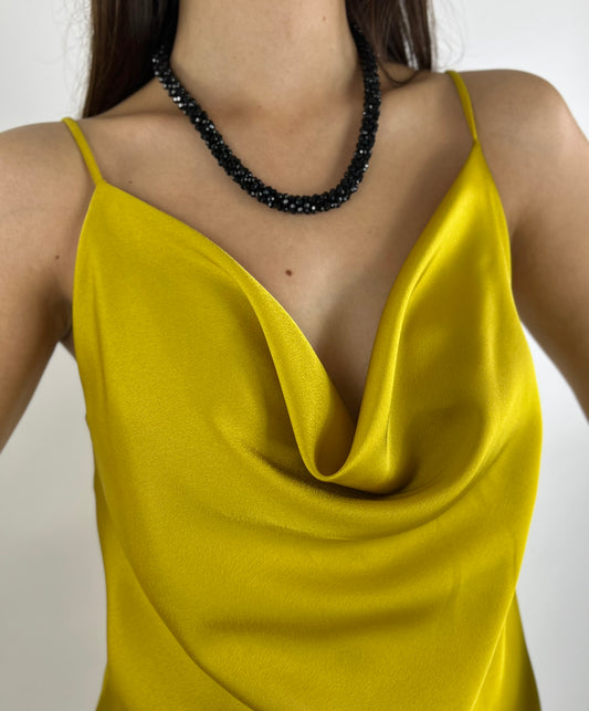 Collana CRISTALLI NERI