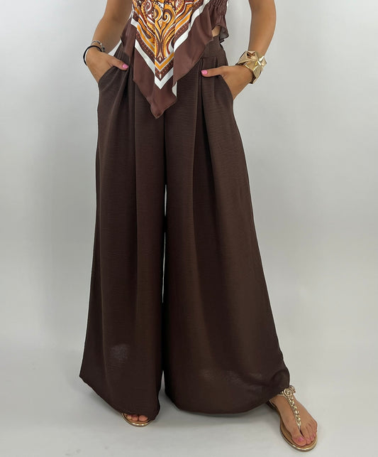 Pantalone SIMONA cioccolato
