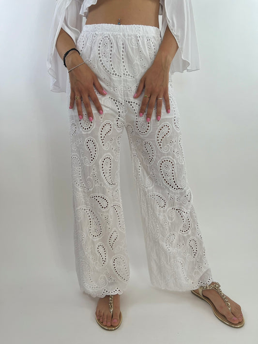 Pantalone COCCO bianco