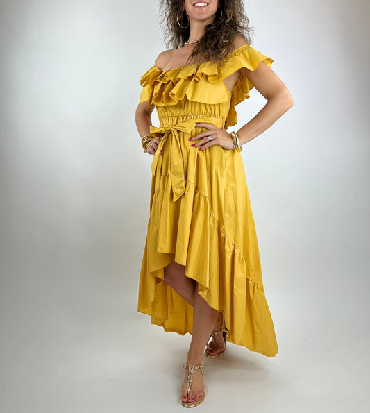Abito CARMEN giallo