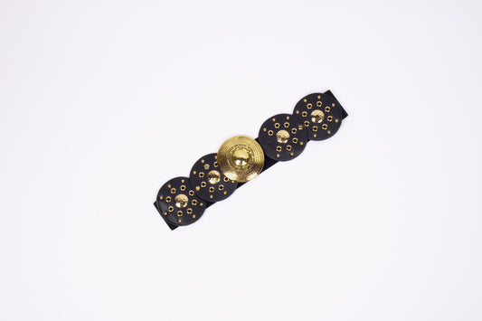Cintura Cerchi Oro NERO