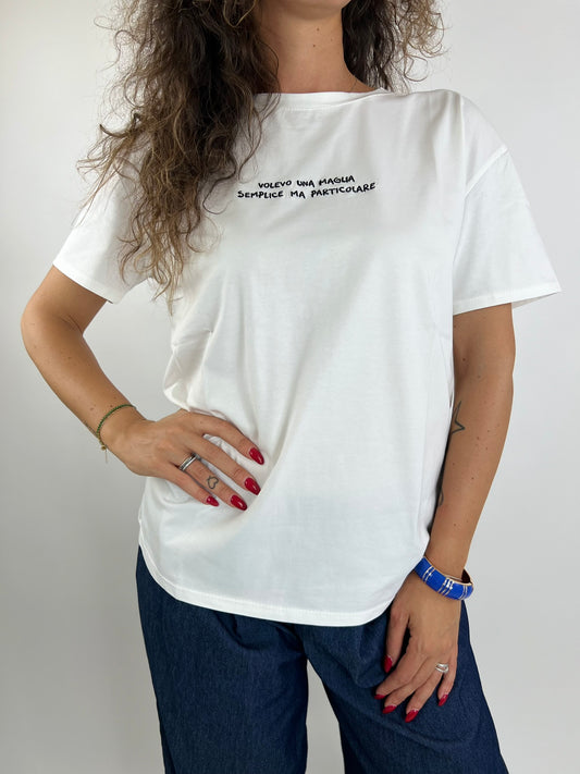 T-Shirt SEMPLICE nero
