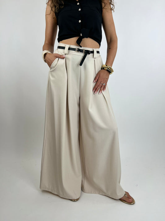 Pantaloni JENNY 2 sabbia