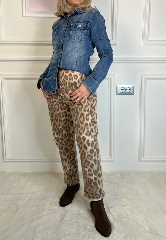 Pantalone ELETTRA animalier