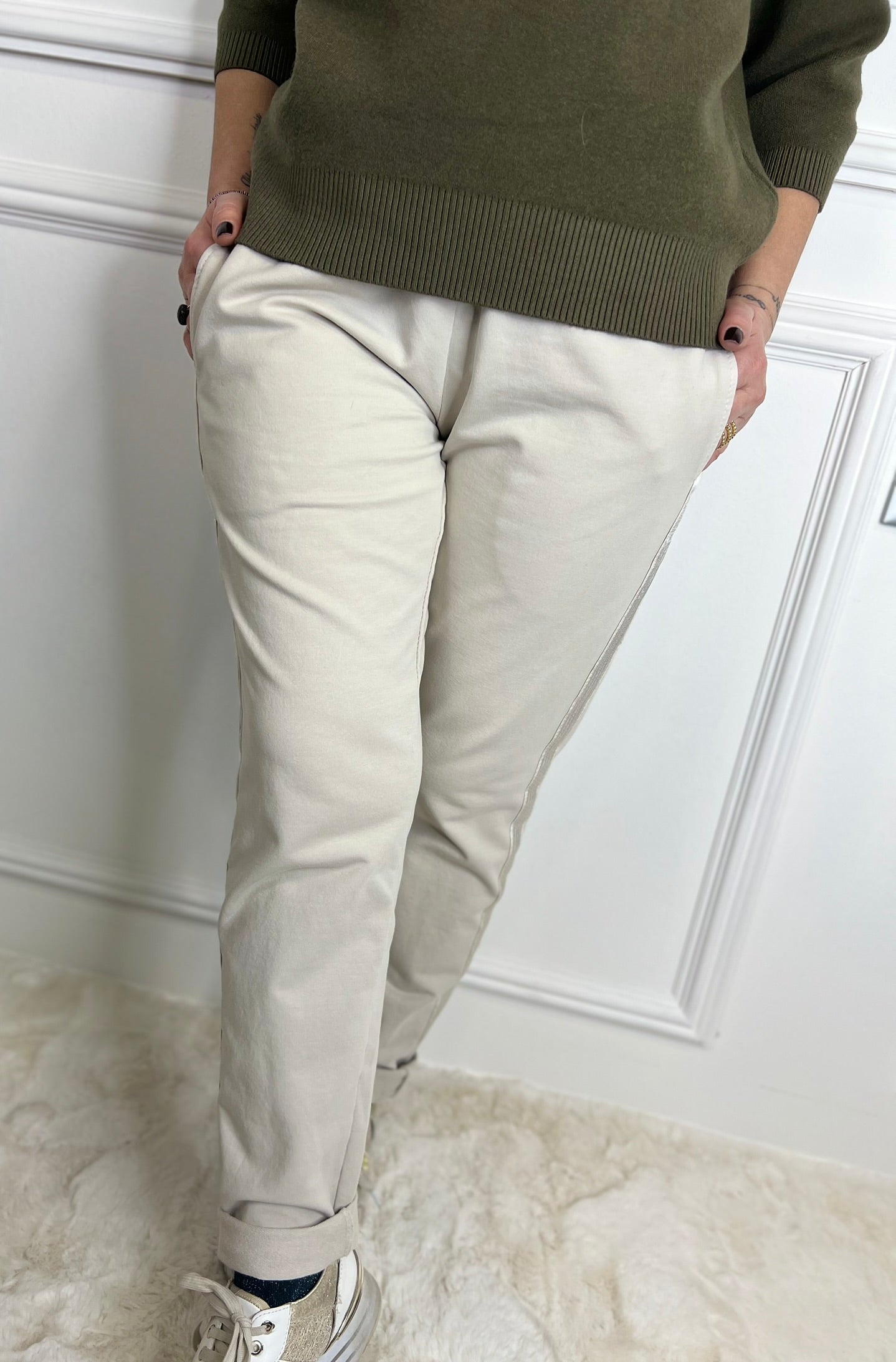 Pantalone AIDA sabbia