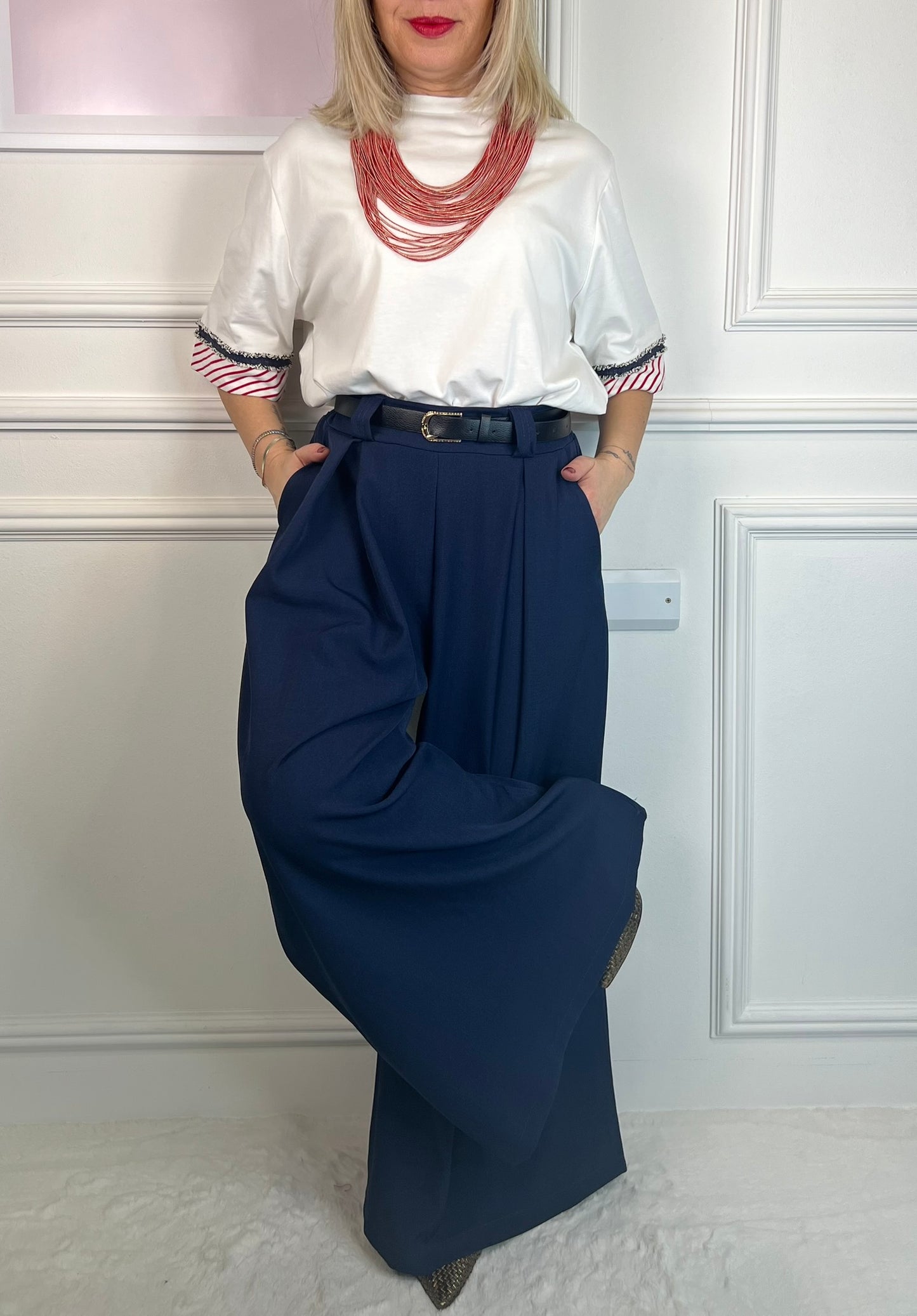 Pantalone JENNY 2 blu