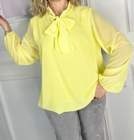 Camicia LUCILLA giallo
