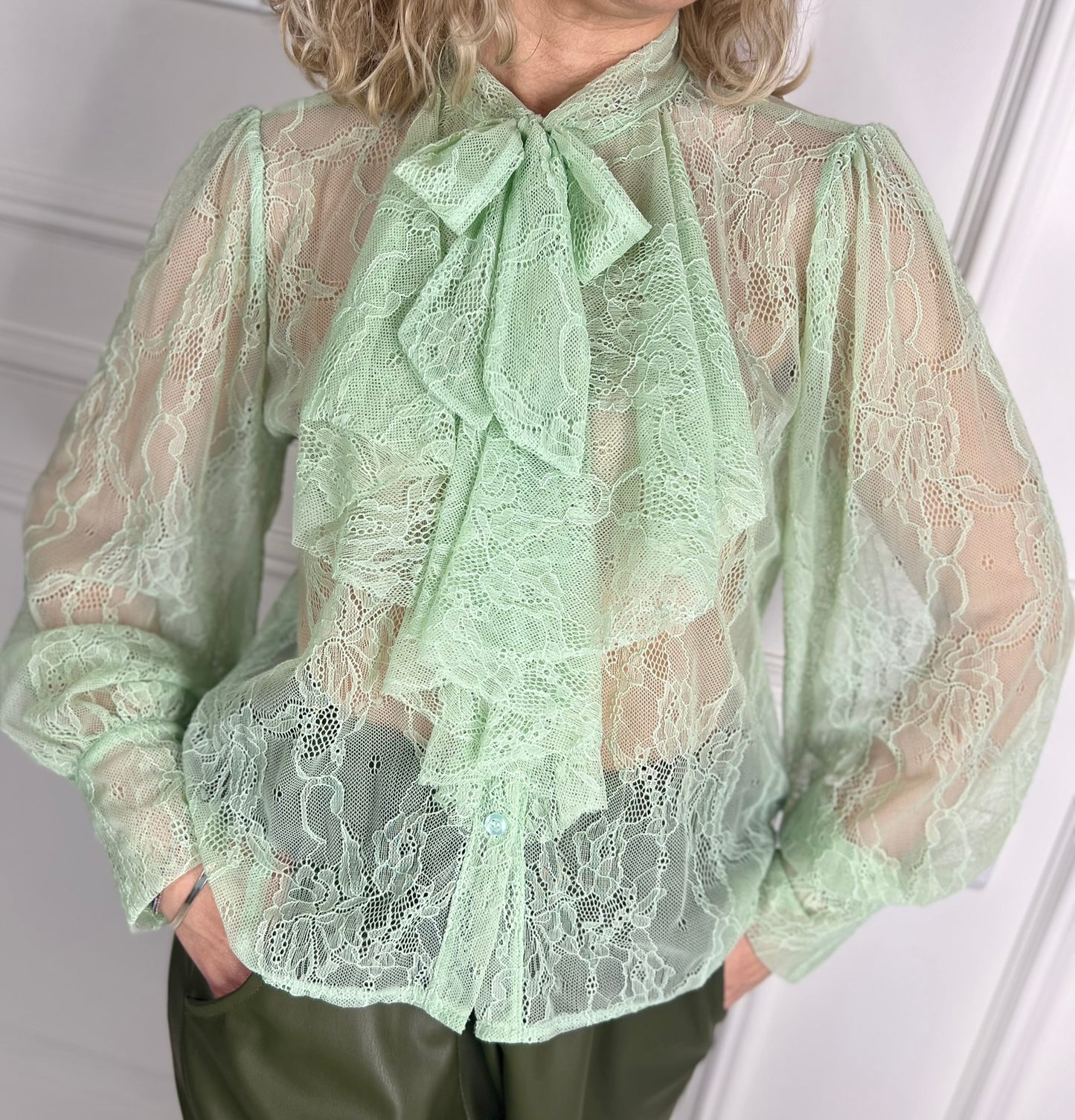 Camicia YVONNE verde