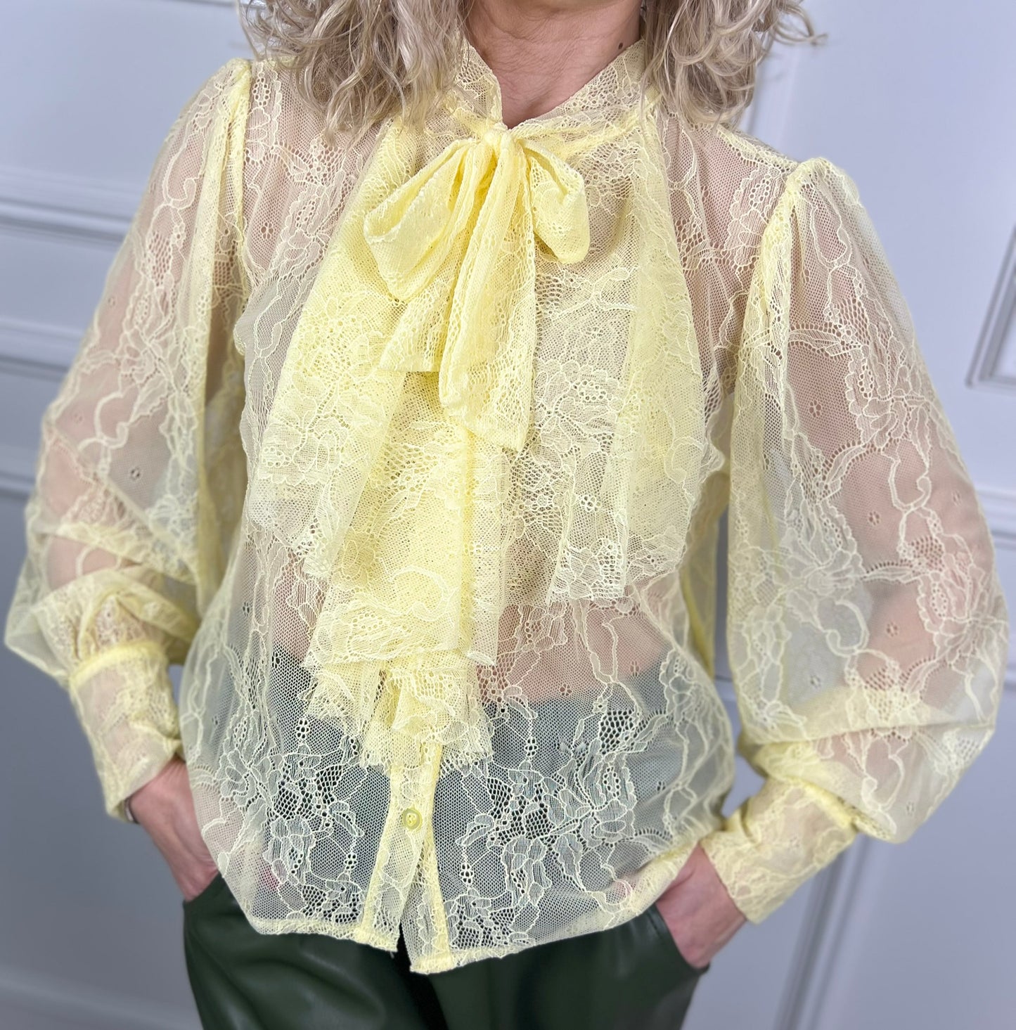 Camicia YVONNE giallo