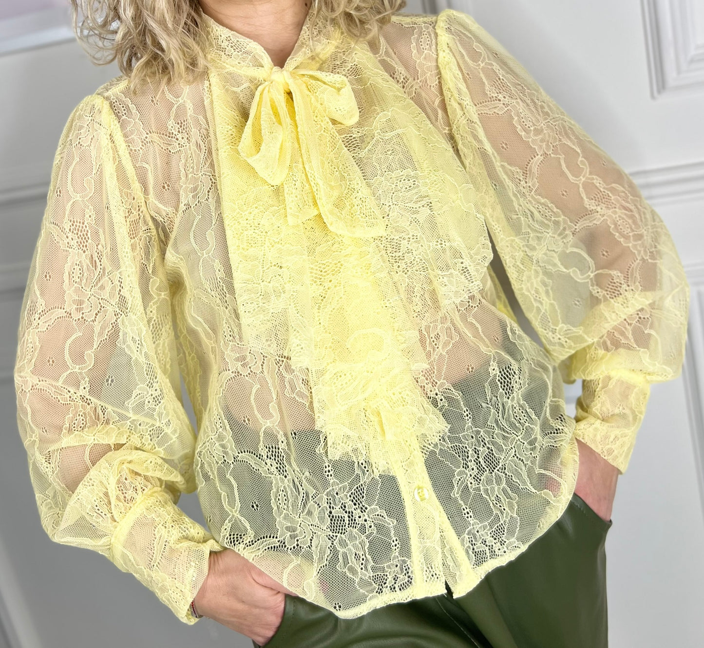 Camicia YVONNE giallo