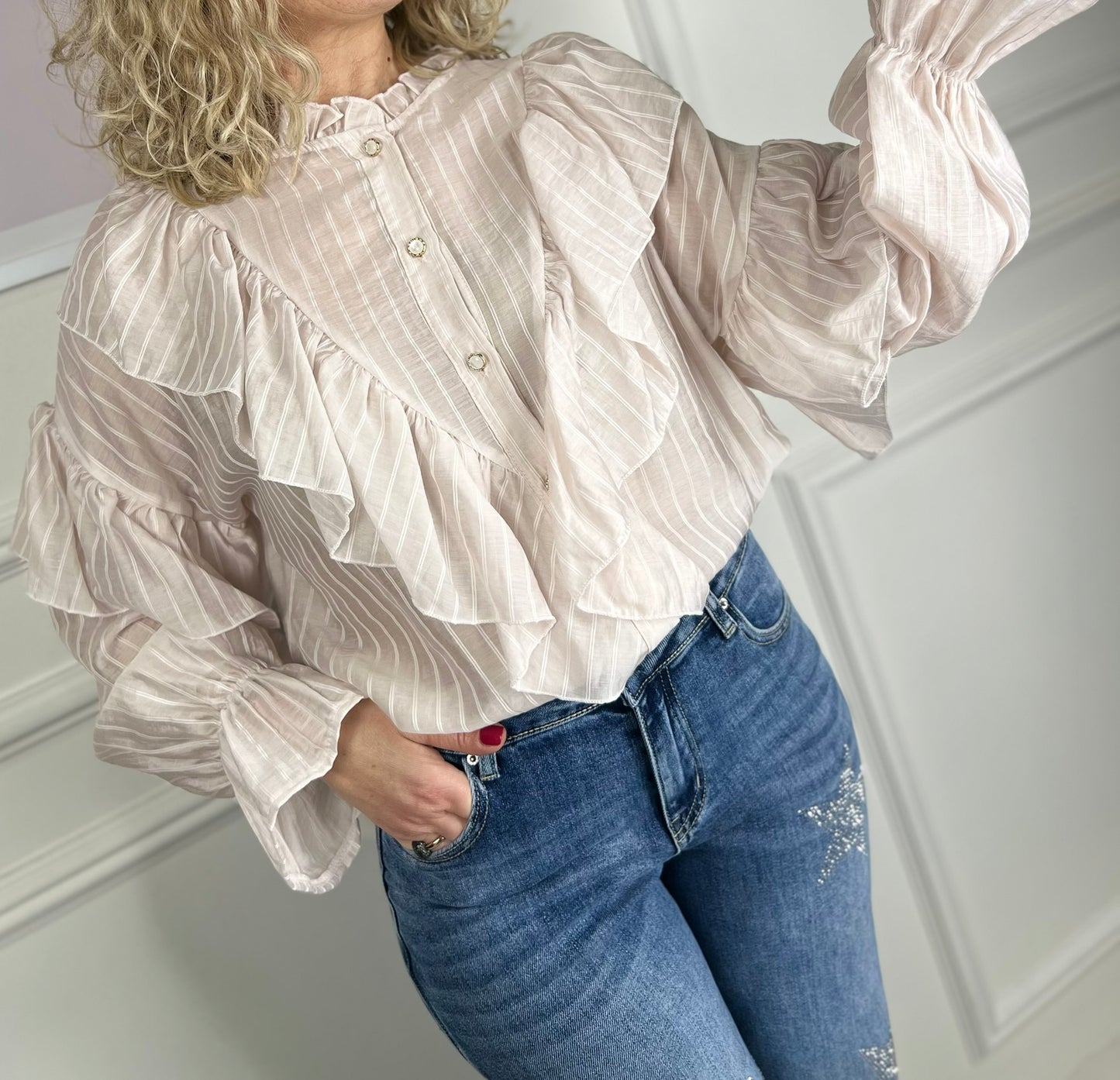 Camicia ELETTA rosa